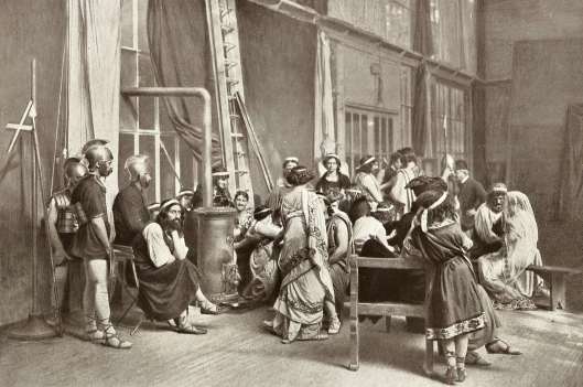 LE FILM D'ART - Les studios rue Chauveau à Neuilly 1908