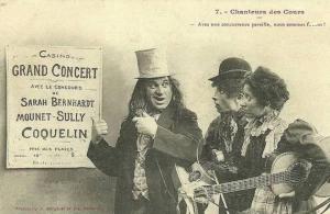 Sarah Bernhardt, Mounet-Sully, Coquelin...