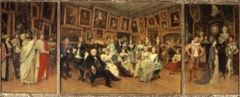 COMEDIE-FRANÇAISE - Les Sociétaires en 1894 par Louis Beroud