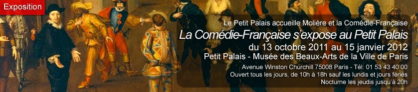 La Comédie-Française s'expose au Petit Palais jusqu'au 15 janvier 2012
