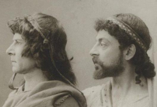 MOUNET-SULLY et PAUL MOUNET - Les 2 Orestes (Cliché Bert)