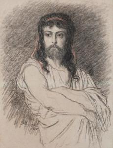 MOUNET-SULLY - Rôle de Polyeucte - Portrait par Ernest Hébert - 1880 © Musée Hébert