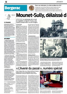 Mounet-Sully, délaissé dans sa ville natale (1) © Sudouest 2016